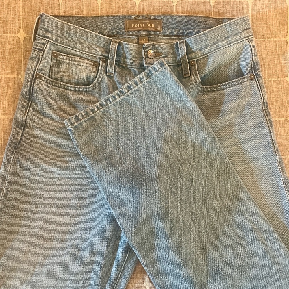J Crew Point Sur Denim Light Blue Jeans